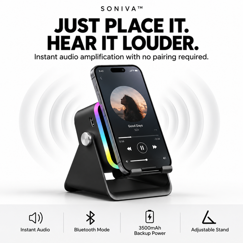 Soniva™ - Instant Audio Speaker Stand