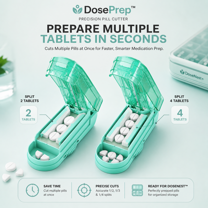 DosePrep™ – Precision Pill Cutter