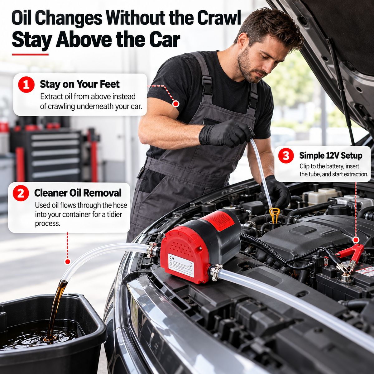 Olyvo™ - 12V Smart Oil Extractor