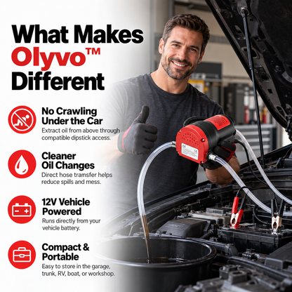 Olyvo™ - 12V Smart Oil Extractor