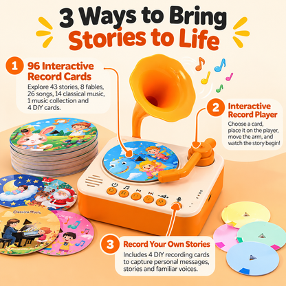 Talegro™ — Kids Interactive Storytelling Record Player
