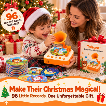 Talegro™ — Kids Interactive Storytelling Record Player