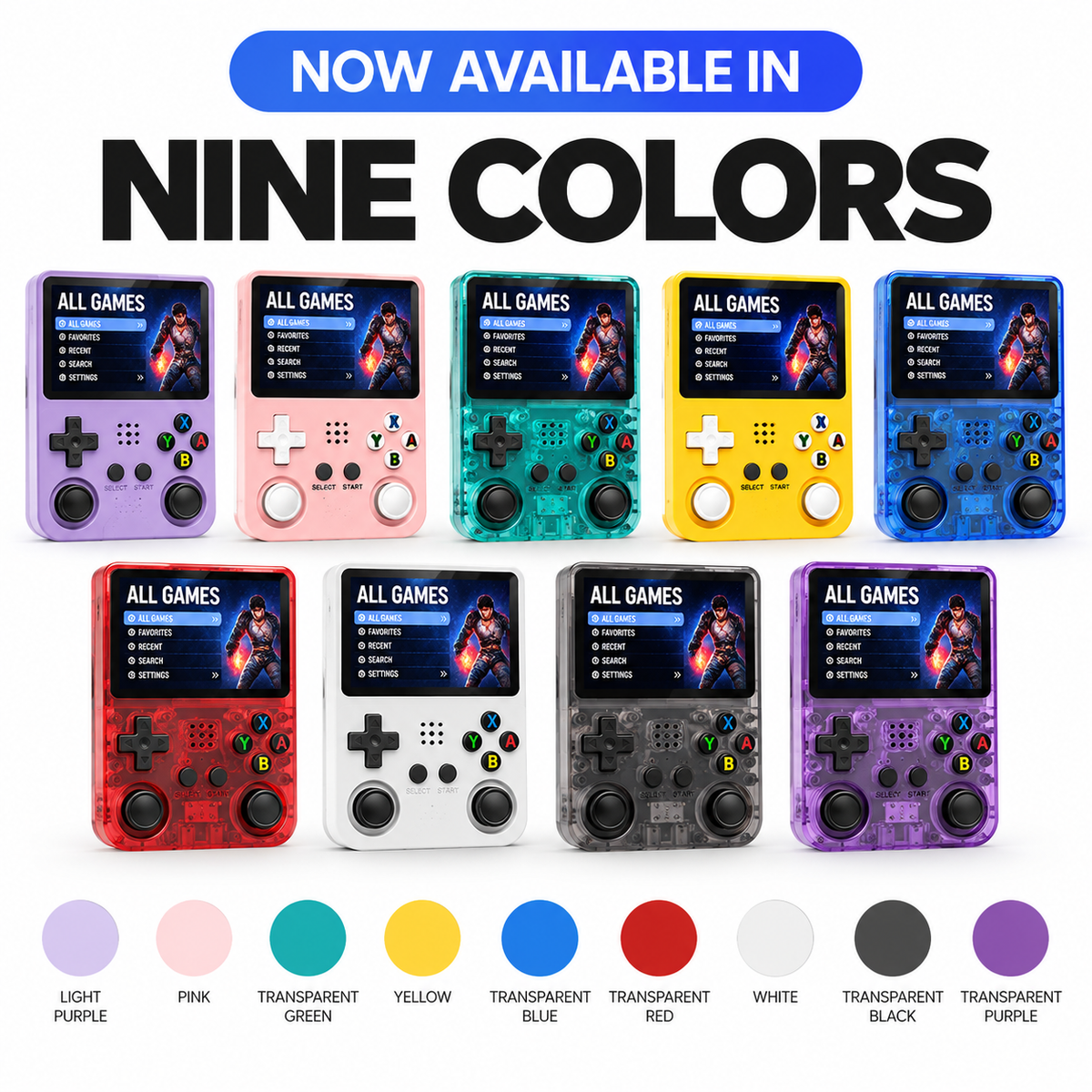 Retriqo™ - Portable Retro Gaming Console