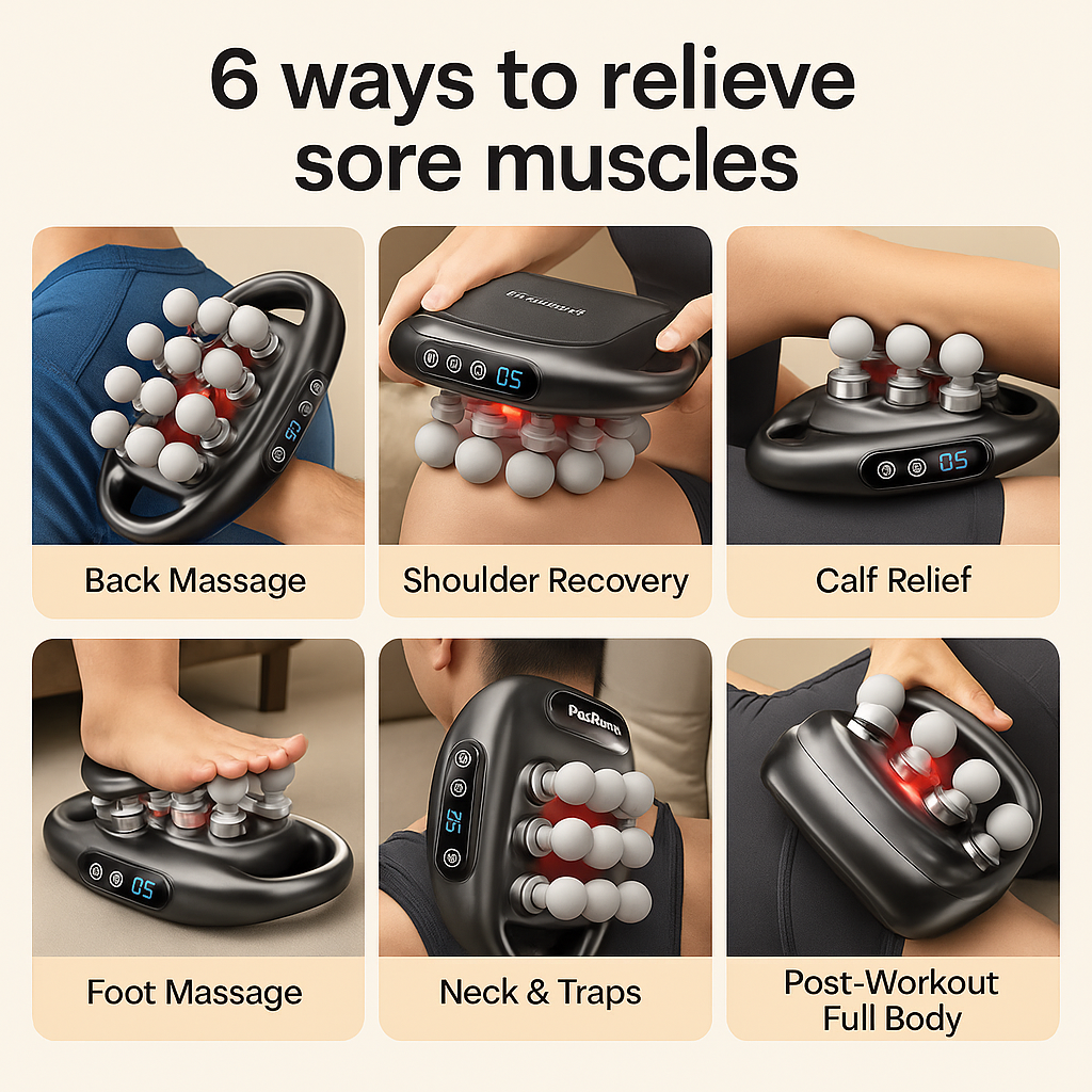 PulseDrive — The 16-Head Muscle Recovery Machine