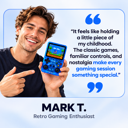 Retriqo™ - Portable Retro Gaming Console