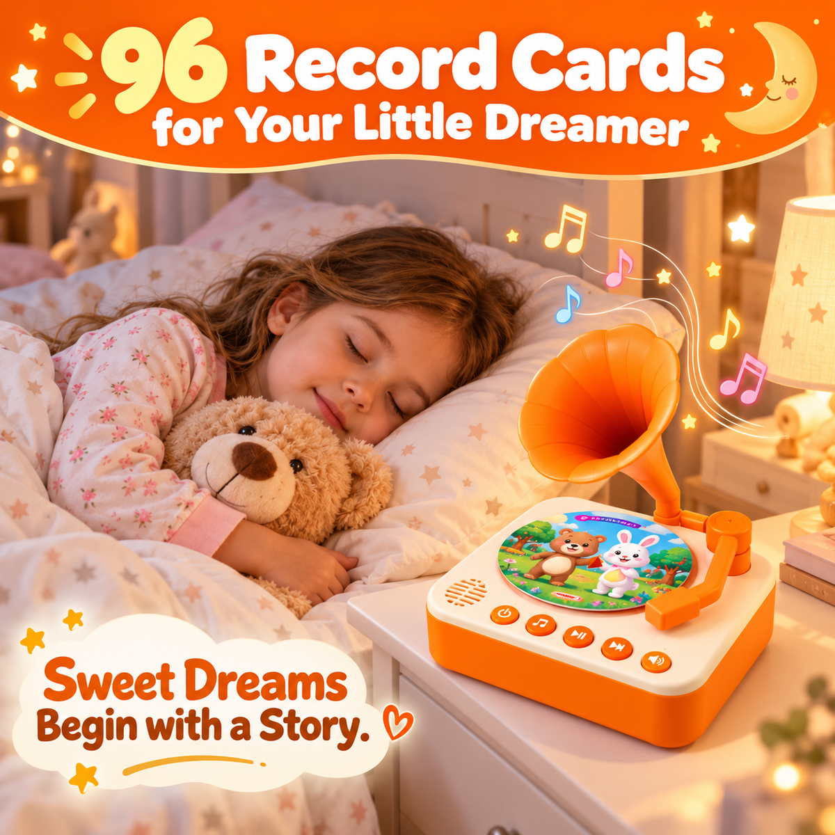 Talegro™ — Kids Interactive Storytelling Record Player